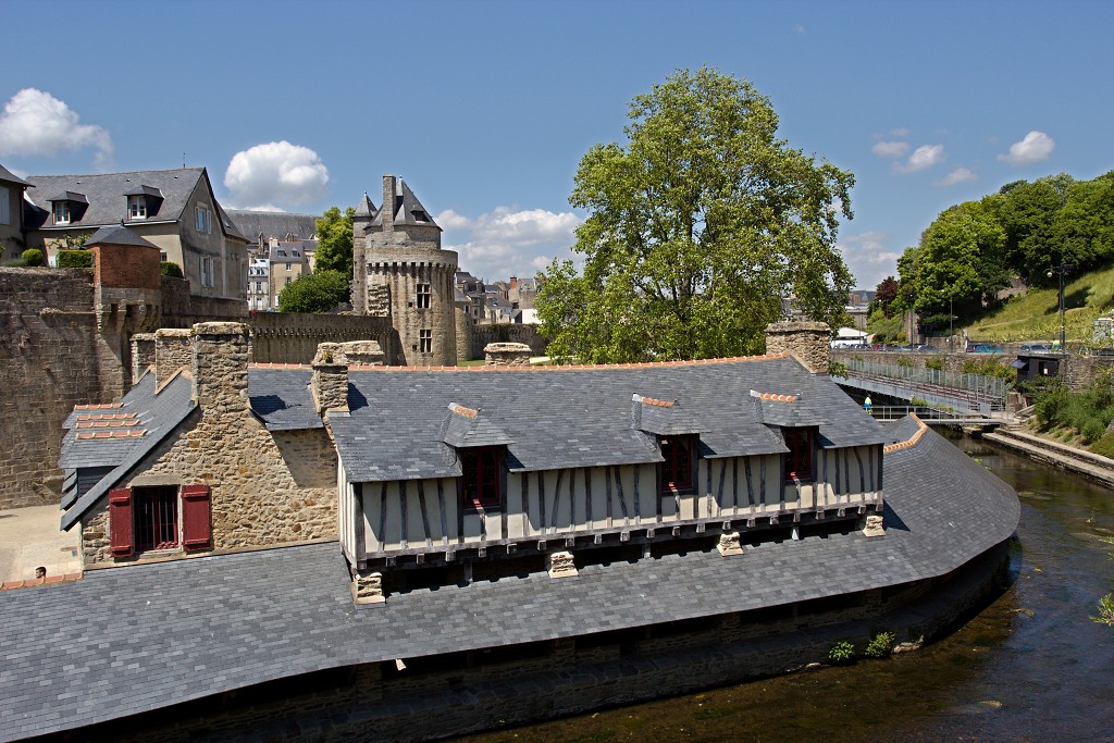 La cathédrale Saint-Pierre de Vannes morbihan bretagne frankrijk Stadsmuren normandie france citadelle erfgoed